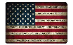 Rogue River Tactical Pledge of Allegiance USA American Flag Gun Cleaning Mat …