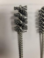Hightbrush 104540 3/8”x 3.5” Sanding tube Brush Silicon Carbide120grit 3 pack