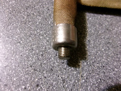 Antique Tomlinson Gun Cleaner 12 GA Shotgun – Metal Body Union Hardware 1900 geo