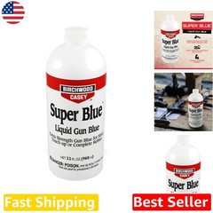 32oz Birchwood Casey Super Blue Liquid, Extra Strength Gun Metal Bluing