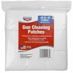 Birchwood Casey 21/4″ Gun Cleaning Patches For .38-.45 Cal-500 Pack-41166