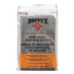 Hoppe’s 1218 Silicone Gun & Reel Cloth 11×14″ Flannel Pre-Treated Lubricant