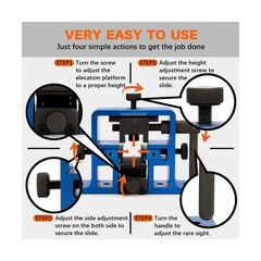 Universal Pistol Sight Pusher Tool Upgraded with Free Front Sight Tool Instal…