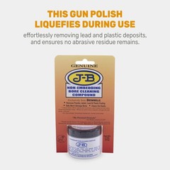 J-B Non-Embedding Bore Cleaning Compound Gun Barrel Cleaner Solvent Oil-Paste