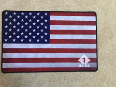 American flag gun cleaning mat (Sold in US)