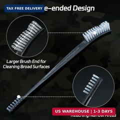 3-in-1 Gun Cleaning Kit in Big Box, Includes Brushes, Lint Free 2″ Patches, High