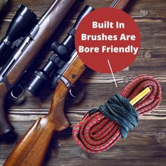 .243 Gun Bore Cleaning Rifle Kit -Free Fast Shipping – Cobra Barrel Snakes