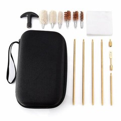 Cleaning Kit and Case -Portable Brushes Heads for 12, 20 and .410 Gauge Shotguns