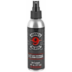 Hoppe’s Black Gun Cleaner High Carbon Remover 6oz Liquid Solvent Pump Bottle
