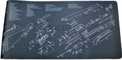 Remington 870 Cleaning Bench Mat 12”x36” 3mm Thickness