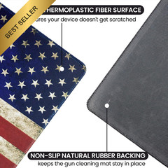 24×12 Thick Gun Cleaning Mat Waterproof Oil Resistant Non Slip Firearm Mat