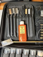 Redfield 80 Piece Universal Gun Cleaning Kit Complete Rifle Pistol Shotgun Case