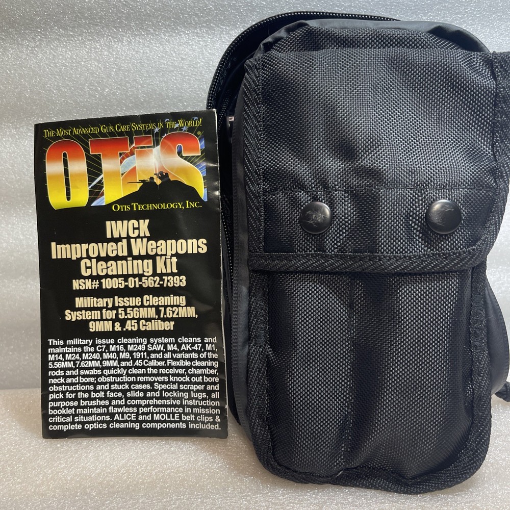OTIS CQB CLEANING KIT 5.56mm 223 w/ GERBER MULTI TOOL in Molle Pouch US Military