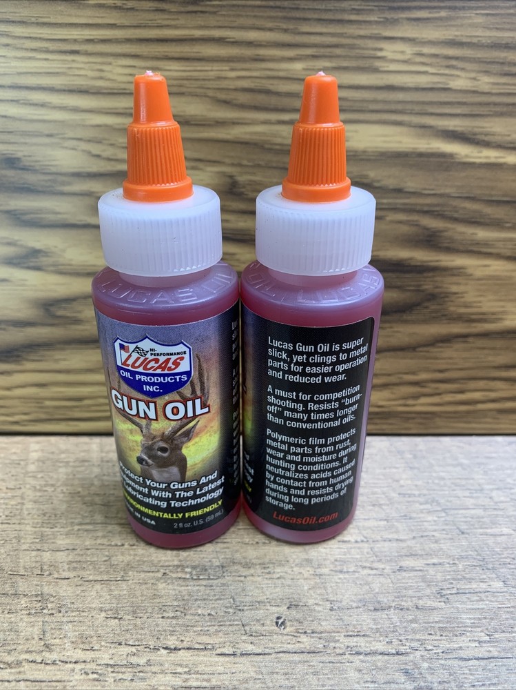 2 – Lucas Original Gun Oil 2oz Compound Bow Rifle Pistol Lube 10006