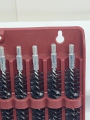 Tipton Gun Cleaning Supplies Bore Brush Set 13-Piece Rifle New TR
