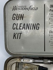 Vintage Montgomery Wards Western Field 20-28 Gauge Shotgun Cleaning Kit
