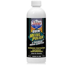 Lucas Oil Gun Metal Polish 16 oz Liquid Tumbler Media Additive Made in USA