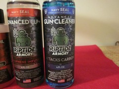 Riptide Armory Advanced Gun Cleaner & Oil Kit: 4OZ CLEANER, 4OZ CLP, 2OZ ADV OIL