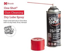 Hornady 99901 One Shot Gun Cleaner Aerosol Spray with DynaGlide Plus (10 fl oz