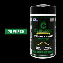 Field & Range Single-Use Saturated Gun Oil Wipe Packets | Individual CLP Wipes |