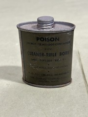 4 Vintage Military Bore Cleaner 2 Oz Cans Curran Corp Malden Mass