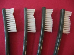 4 7″ GI STYLE NYLON GUNSMITH CLEANING BRUSHES GUN SMITH QUALITY TOOLS !!!!!!!