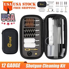 Portable Shotgun Guns Barrel Cleaning Kit Gun Cleaner Supplies for 12GA Caliber