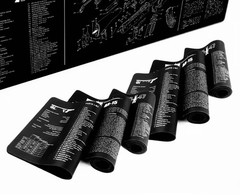 870 Shotgun Cleaning Mat – Cushioned – Roll Up Non Slip – Non Marring Bench Mat