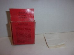 Vintage Sears Shotgun Cleaning Patches Absorbs And Cleans Correct Size And Shape