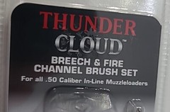 Thunder Cloud Breech & Fire Channel Brush Set .50 Cal InLine Muzzleloader 87120A