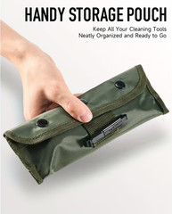 AR-15 Rifle Cleaning Kit w/ Silicone Cleaning Mat – .223 / 5.56 Maintenance