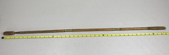 Vintage Wood & Brass 3 Piece Shotgun Cleaning Rod With Soft Tip