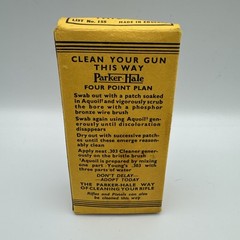 Vtg Parker & Hale British Made .303” Rifle Cleaning Kit Canvas Roll-up Bag