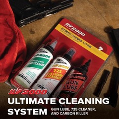 SLIP 2000 Ultimate Cleaning System, Contans Lube, 725 Cleaner and Carbon Bore…