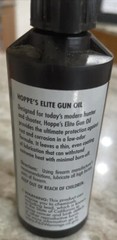 Hoppe’s ELITE GUN OIL HIGH PERFORMANCE TECHNOLOGY Lubrication Protection
