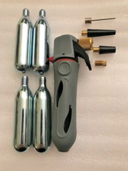 CO2 power cleaner duster blower gun parts barrel 16g C02 cartridg BID kit w tip