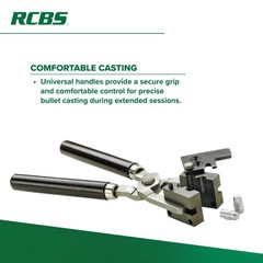 RCBS Bullet Mould Handles, Universal Handles for One Size, Multicolor