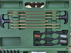 NEW Guide Gear Universal 62 Piece Gun Cleaning Kit In Carry Case