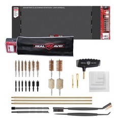 Real Avid AVMCS-U Universal Master Cleaning Kit Station Handguns Rifles Shotguns