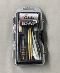 Cabela’s Pistol Cleaning Kit .357/.38/9mm 13 Pieces Competition Series