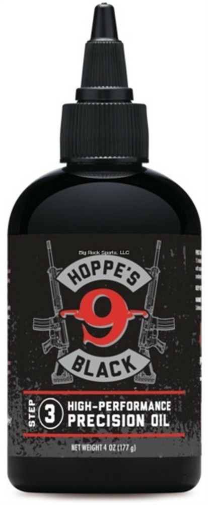 Hoppes Black High Performance Precision Oil 4 Oz Aerosol Can w/Straw HBL4A