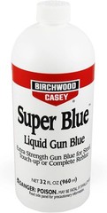 Super Blue Liquid Gun Blue – Double Strength for Rifles, Pistols, Revolvers, …