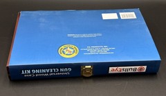 Vintage Bullseye Universal Gun Cleaning Kit Wooden Case Complete Set