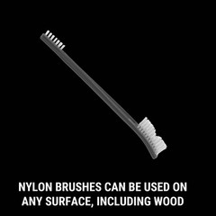 Gun Cleaning Double-Ended Brush Set, 4-Pack