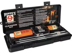 Hoppes Cleaning Kit For .22 And Larger Rifle Caliber With Black Stor (FVS026387)