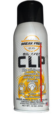 BreakFree CLP Gun Cleans Lubricates Prevent Aerosol Can Clear – CLP-12-1