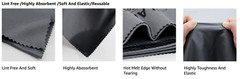 6Pack 12×12″ Microfiber Gun Cleaning Cloth Firearm Polishing Rag Lint Free Large