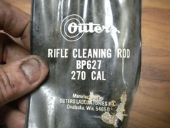 Outers Rifle Cleaning Rod Kit, For.270 cal and Larger Rifle,See Pics for Content