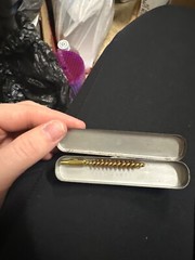 JC Higgins 2 rifle cleaning brushes No.666 sold only by sears roebuck co