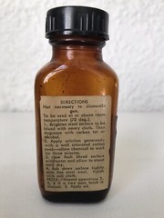 Gunsmiths Magic Bluing Vintage Bottle–Empty